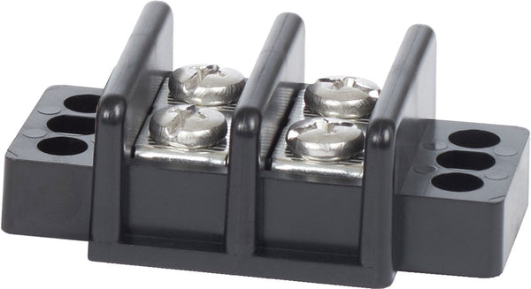 Wire terminal block for marine and specialized vehicle applications (MPN: 2502-BSS)