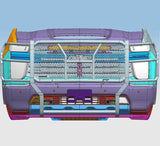 Black Horse Off Road Grille Guard (MPN: RU-CHSI30-B)