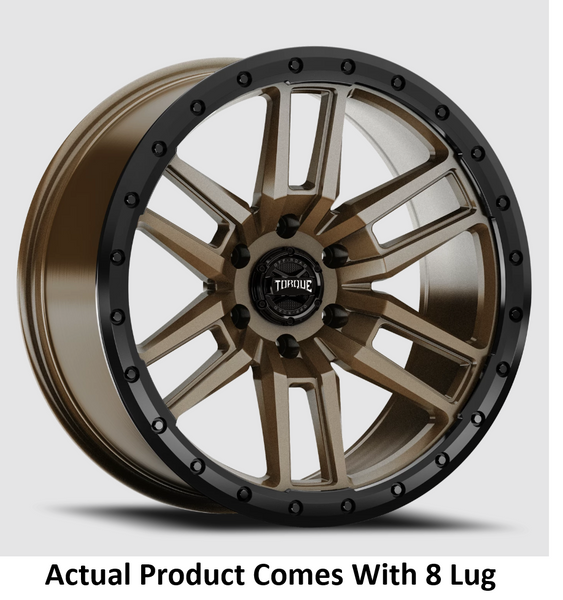 Torque Wheels 20 Inch Satin Bronze Wheel (MPN: TW411C-2090980700)