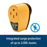 Camco 50-Amp Circuit Analyzer with Integrated Surge Protection (MPN: 55309)