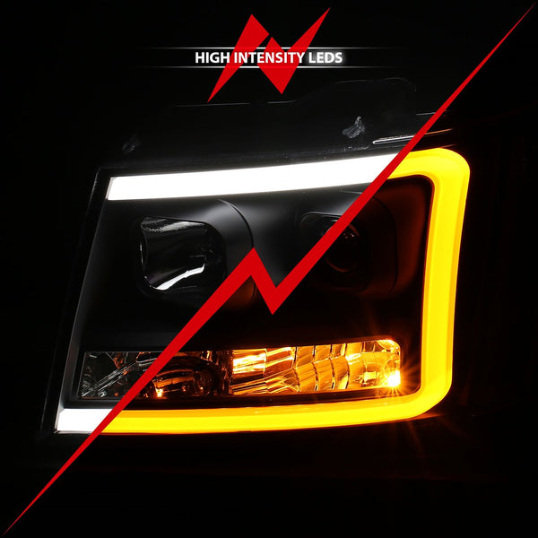 AnzoUSA Headlight Assembly With Projector Beam (MPN: 111402)