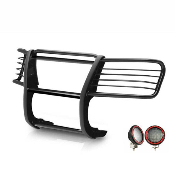 Black Horse Grille Guard Kit (MPN: 17GD26MA-PLFR)