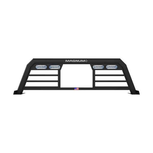 Magnum Truck Racks Low Pro Headache Rack (MPN: 221LPBRG1NB)