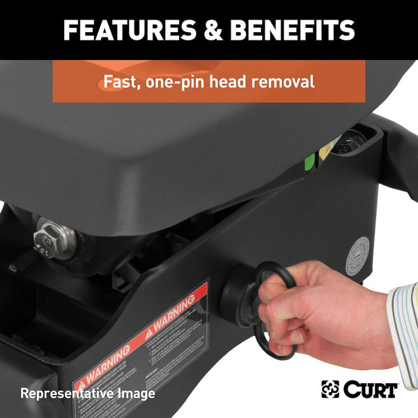 CURT A16 Fifth Wheel Trailer Hitch (MPN: 16043)