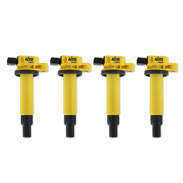 ACCEL Ignition Super Coil Set (MPN: 140078-4)