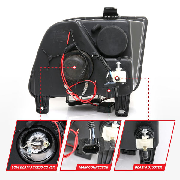 AnzoUSA Projector Headlight Assembly (MPN: 121166)