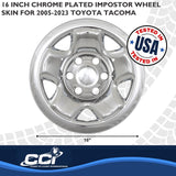 Coast To Coast Impostor Wheel Skin 16 Inch (MPN: IMP68XN)