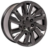 OE Wheels CV39 Aluminum Wheel (MPN: CV39-22090-6550-28B1-IB)