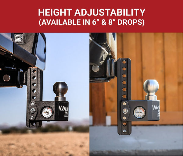 Weigh Safe Trailer Hitch Ball Mount (MPN: SWS6-2.5)