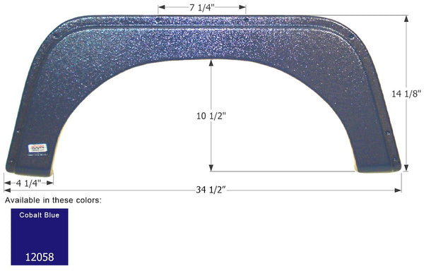 Icon Single Axle Fender Skirt (MPN: 12058)
