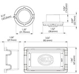 Hella LED Warning Light (MPN: H22901001)