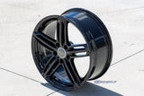 OE Wheels AU12 Gloss Black Wheel (MPN: AU12-18080-5112-45B)