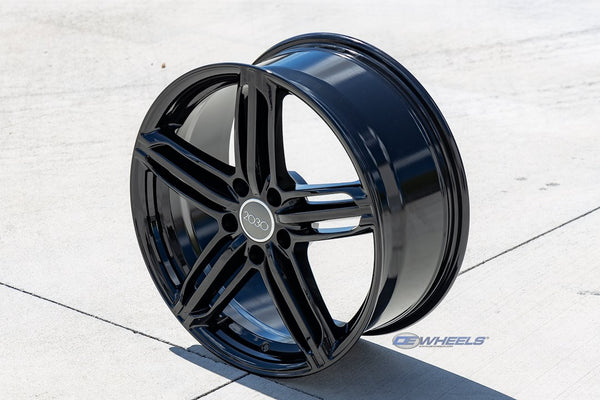 OE Wheels AU12 Gloss Black Wheel (MPN: AU12-18080-5112-45B)
