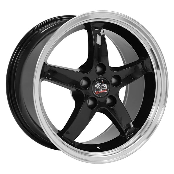 OE Wheels 17 Inch FR04B Aluminum Wheel (MPN: FR04B-D17090-5450-24BM)
