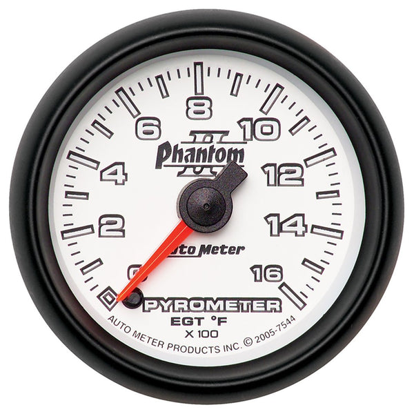 AutoMeter Gauge Pyrometer Phantom II (MPN: 7544)