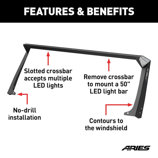 Aries Light Bar Mounting Kit (MPN: 15916)