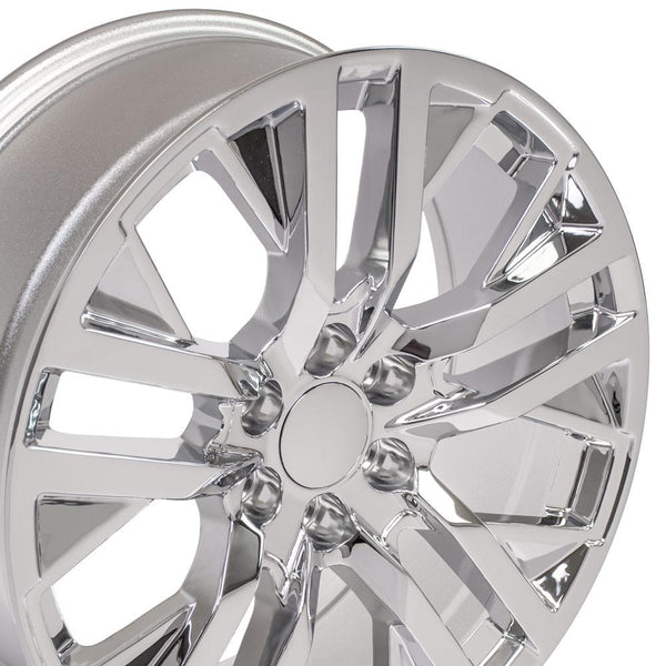 OE Wheels CV38 Chrome Plated Wheel (MPN: CV38-22090-6550-28C)
