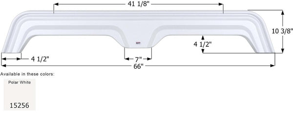 Icon Fender Skirt for Tandem Axle RVs (MPN: 15256)