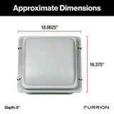Furrion RV Roof Vent Fan (MPN: FVF14D90R6A-PW-AM)