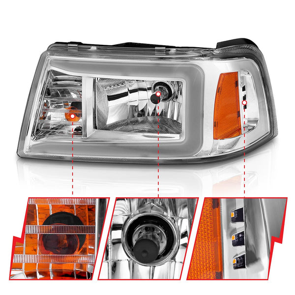 AnzoUSA Headlight Assembly (MPN: 111512)