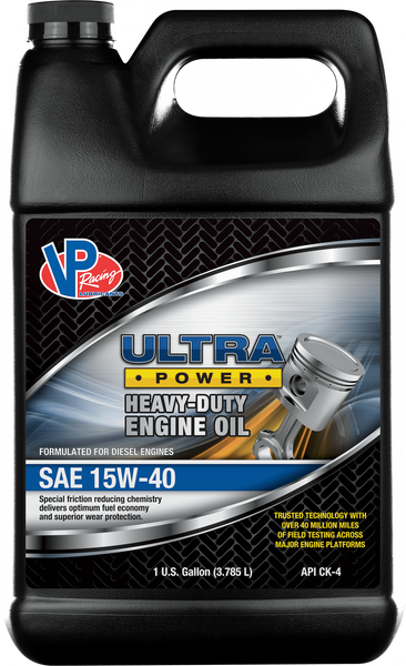 VP Racing Ultra Power SAE 15W-40 Oil (MPN: VP5915404)