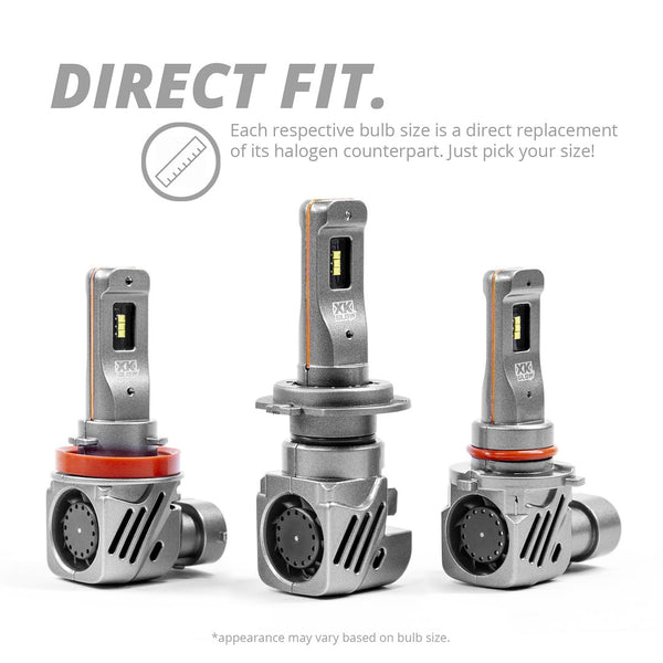 XK Glow Ignite Series HB3 LED Headlight Bulb (MPN: XK045005-HB3)
