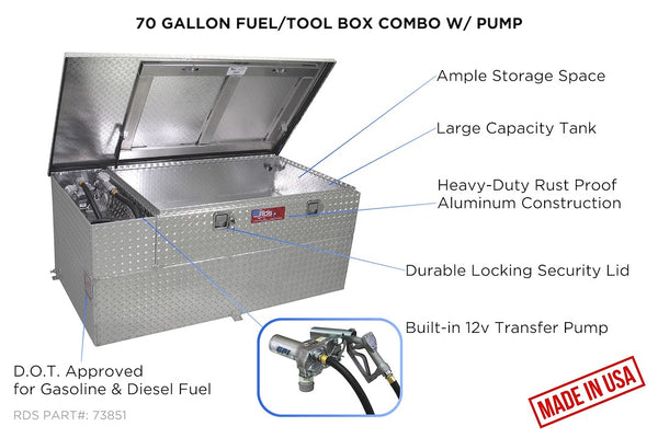 RDS Tanks Liquid Transfer Tank (MPN: 73851)