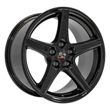 OE Wheels 18 Inch Gloss Black Wheel (MPN: FR06B-18090-5450-24B)