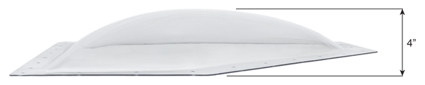 Icon Skylight 4 Inch High Bubble Dome (MPN: 15220)