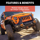 Aries TrailChaser Modular Jeep Bumper (MPN: 2081001)