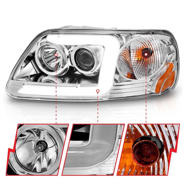 AnzoUSA Headlight Assembly Set (MPN: 111504)