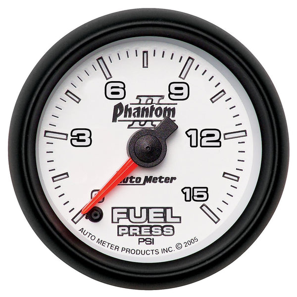 AutoMeter Phantom II Fuel Pressure Gauge (MPN: 7561)