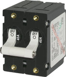 Blue Sea Circuit Breaker A Series 40 Amp (MPN: 7240-BSS)