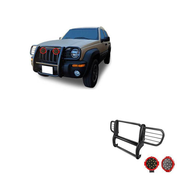 Black Horse Grille Guard Kit (MPN: 17EH26MA-PLR)