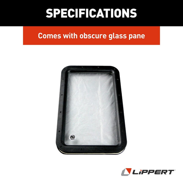 Lippert Components Entry Door Window Frame (MPN: 363370)