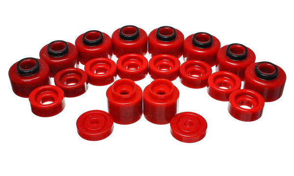 Energy Suspension Body Mount Bushings (MPN: 4.4111R)