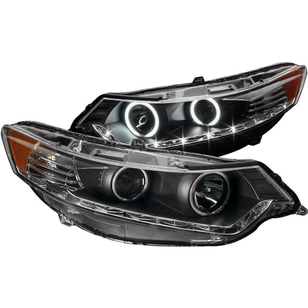 AnzoUSA Headlight Assembly With CCFL Halo (MPN: 121393)