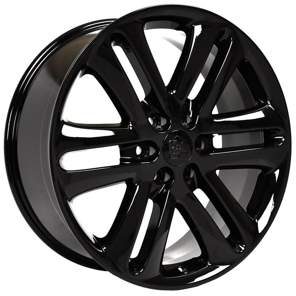 OE Wheels FR76 Gloss Black Wheel (MPN: FR76-22090-6135-44B)