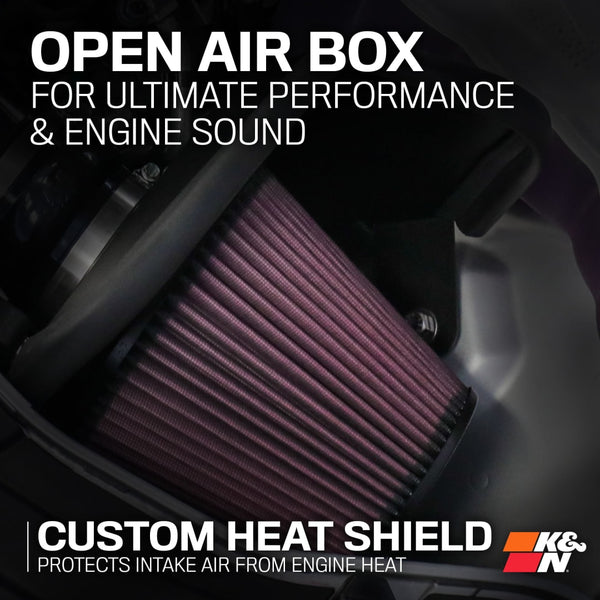 K & N Filters Cold Air Intake System (MPN: 57-1564)