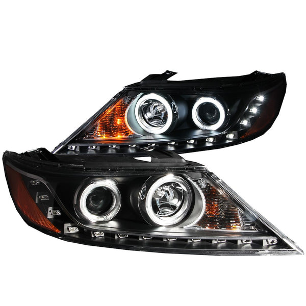 AnzoUSA Headlight Assembly With Halo (MPN: 111248)