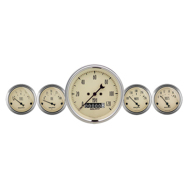 AutoMeter Gauge Set with Analog Display (MPN: 1840)