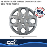 Coast To Coast 15 Inch Wheel Cover Set (MPN: IWC44415S)