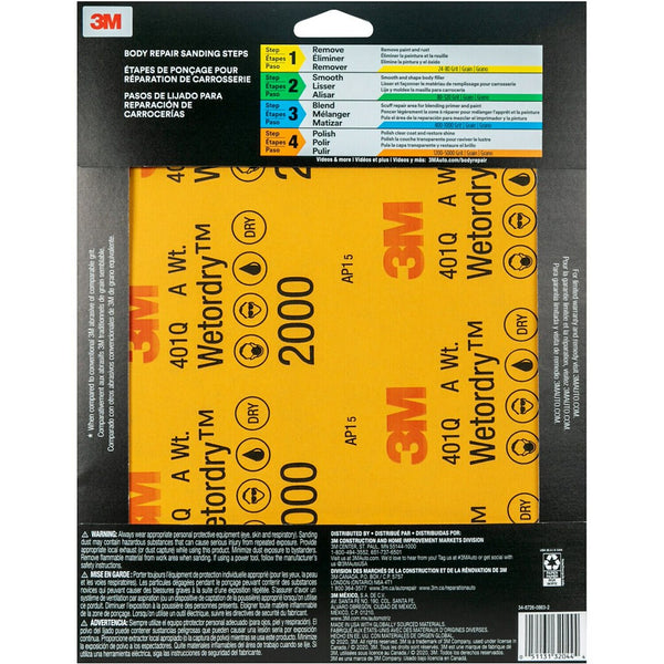 3M Wetordry Abrasive Sheet (MPN: 32044)