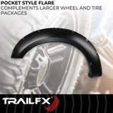 TrailFX Fender Flares (MPN: TFF3007S)