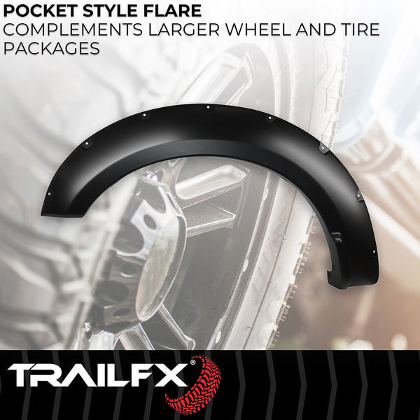 TrailFX Fender Flares (MPN: TFF3007S)