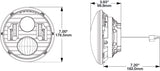 J.W. Speaker 8700 Evolution 2 Classic Headlight Assembly (MPN: 0557661)
