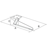 Ram Mounts Laptop Mount Base (MPN: RAM-VB-185)