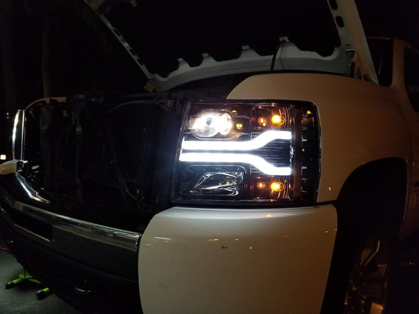Recon Accessories Headlight Assembly (MPN: 264195BKC)