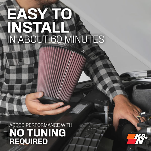 K & N Filters Cold Air Intake System (MPN: 57-1564)