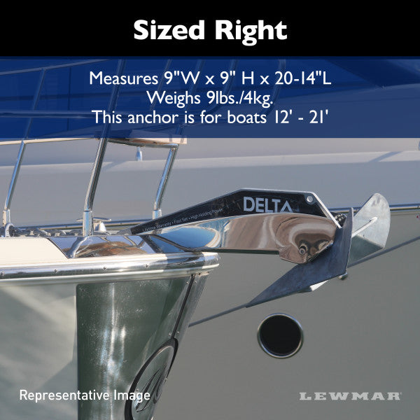 Lewmar Delta Deep Water Anchor (MPN: 0057416)
